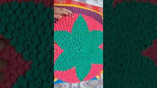 Doormat making at home howtomakedoormat paydanbananekatarika superbeautiful doormat design [upl. by Gerald296]