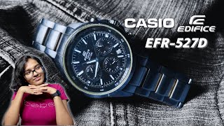 A Sleek Chronograph on a Budget CASIO Edifice EFR527D [upl. by Araed759]