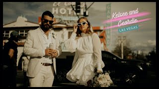 Las Vegas Wedding amp Elopement Videographer  A Little White Chapel Elvis Elopement Video [upl. by Ananna]