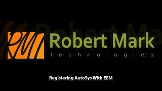 Registering AutoSys With EEM [upl. by Ahseka]