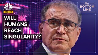 Why The Singularity May Merge Humans And Machines Nouriel Roubini [upl. by Nnylyar]