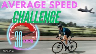 AVERAGE SPEED CHALLENGE TO STAY OVER 30KMPH [upl. by Htiaf]