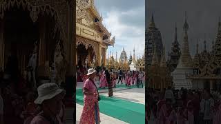 A Visit to The Shwedagon Pagoda 19102024 [upl. by Jarrell992]