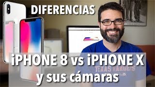 Diferencias entre iPhone 8 iPhone 8 Plus y iPhone X en grabación de vídeo [upl. by Montana]