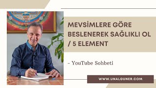 Mevsimlere Göre Beslenerek Sağlıklı Ol  5 Element [upl. by Ecnatsnok207]