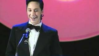 Johnny Weir receives the HRC Visibility Award [upl. by Goldie828]