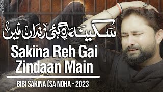 Nohay 2023  Sakina Reh Gai Zindaan Main  Syed Raza Abbas Zaidi  Muharram 1445  Bibi Sakina Noha [upl. by Shields]