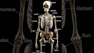 THE SKELETON quotA Marvel of Anatomyquot cardiology anatomy cardiovascularhealth [upl. by Oiluj607]