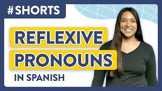 4 Types of Reflexive Pronouns in Spanish Short [upl. by Cann]