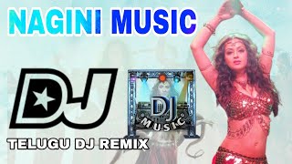 NAGINI MUSIC TELUGU REMIX  Non Stop nagini Arjun DJ songs telugu dj telugudj viral 2024dj [upl. by Eilsil]