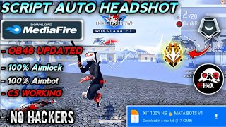 Free Fire Auto Headshot Config File🎯🌠 Macro Aimbot  No Recoil Regedit ‼️ Antiban VIP Script 👽 [upl. by Zelikow885]