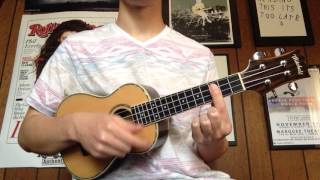 Me Myself And I G Eazy X Bebe Rexha Ukulele Tutorial [upl. by Frants]