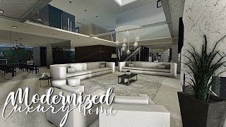 ROBLOX  Modern Luxury Home 275k  No Large Plot  Realistic House Build [upl. by Annazor]