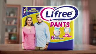 Lifree pant unicharm India [upl. by Ashlan]