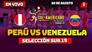 🔴PERÚ VS VENEZUELA EN VIVO  SUDAMERICANO DE VOLEY SUB 19 [upl. by Dunseath544]