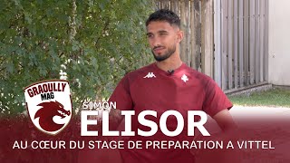 Stage à Vittel  FC Metz  linterview de Simon Elisor [upl. by Ainsley745]