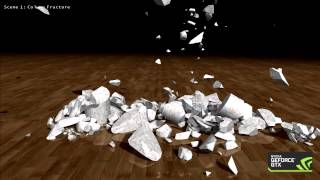 Fracture Demo Nvidia Kepler GeForce GTX 680 PhysX Demo [upl. by Forrest389]