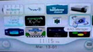 WAD Manager 13 Wii Channel [upl. by Anis12]