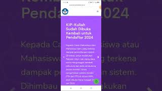 Reclaim Akun Peserta KIP Kuliah 2024 baik SNBP SNBT dan Jadwal Seleksi Mandiri [upl. by Anna-Diana81]