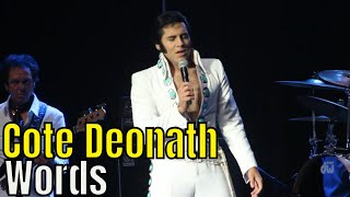 Cote Deonath  Words  Tupelo Elvis Festival 2023 [upl. by Beekman477]