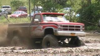 4x4 trucks amp Jeeps Mudding with TheOutlawVideoSS at Tony Howard Run 2011 [upl. by Raab]