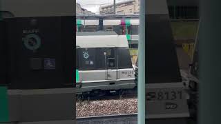 RER B leaving Denfert Rochereau traintrainspotting [upl. by Richardson278]