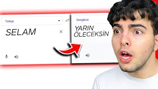 SAKIN ÇEVİRİYE YAZMAYIN  Google Çeviriye Yazmamanız Gereken 10 Şey [upl. by Arramahs]