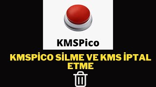 KMSPİCO SİLME  KMS İPTAL ETME [upl. by Akimad]