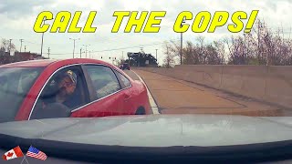 GUY GETS PIT MANEUVERED IN MERGING ROAD RAGE INCIDENT [upl. by Dumond338]