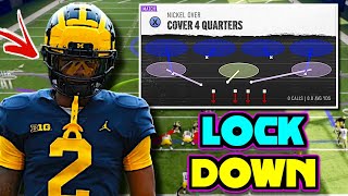 This LOCKDOWN Coverage Defense is UNSTOPPABLE College Football 25 Defensive Scheme [upl. by Dever]