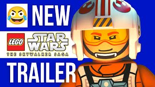 MAJOR NEW LEGO Star Wars Skywalker Saga Trailer Just Revealed [upl. by Eirolam]