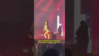 Lisa recreates Victoria Secrets top catwalk at fanmeeting bangkok lisa blackpink [upl. by Berey]