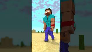 Zombie Becomes Herobrine in Thors Hammer Challenge ⌚⚡Part 2 Transform Watch [upl. by Williams]