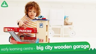 Early Learning Centre Big City Wooden Garage [upl. by Nnahteb]