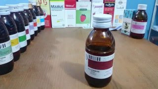 شراب الارمين  diphenhydramine HCL  antihistaminic antiallergic  مضاد للحساسية [upl. by Naerb]