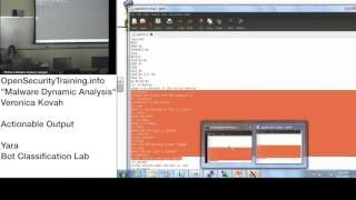 Dynamic Malware Analysis D3P18 Actionable Output Yara Lab Bot Classification [upl. by Skantze210]
