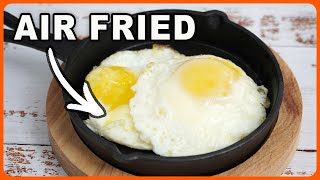 The Air Fryer Advantage Fried Eggs Made Simple SunnySide Up [upl. by Enirhtak154]