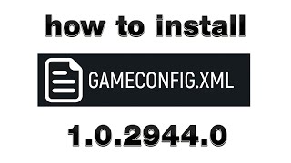 How to install gameconfig for GTA 5 1029440 version  Where to find and download GAMECONFIG 2944 [upl. by Lahey929]