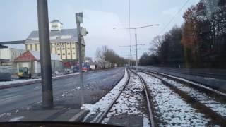 Mitfahrt im GT8N der Bremer Straßenbahm AG Linie 3 in Richtung Weserwehr Wagen 3011 von 1994 [upl. by Christoph912]