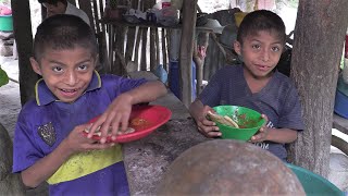 No habían comido nada niños en extrema pobreza  Ediciones Mendoza [upl. by Airt]