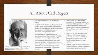 Theories of Personality Carl Rogers Presentation [upl. by Eliath]