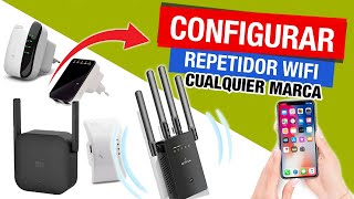 ASI DE FACIL puedes Configurar cualquier REPETIDOR WIFI ✅ Desde Celular  Solución de problemas [upl. by Eiramenna]