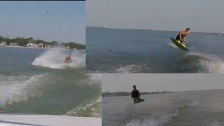 Ben Klein Labor Day Kneeboarding [upl. by Atilemrac293]