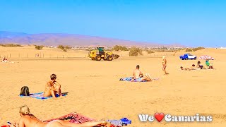 Gran Canaria Maspalomas Beach Life is Back  We❤️Canarias [upl. by Ludewig]