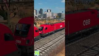 Austrian Legend shorts transportfever2 railway railroad train [upl. by Eremehc]