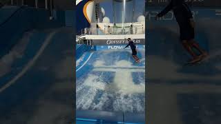 Flowrider standup surfing [upl. by Angela]