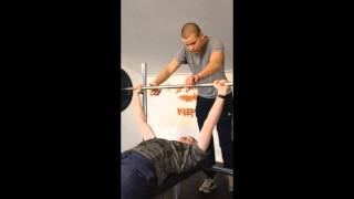 60KG Bench Press Fail [upl. by Notsirb]