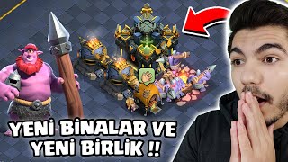 YENİ BİRLİK SAVUNMALAR ve YENİ YARDIMCI ÇIRAK  2  Clash Of Clans [upl. by Olly]