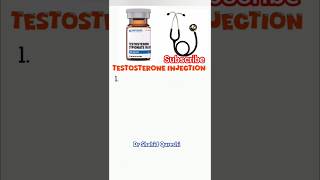 Uses of Testosterone injections💉🚑testosteronetherapyyoutubeshortsshorts [upl. by Jemmie573]