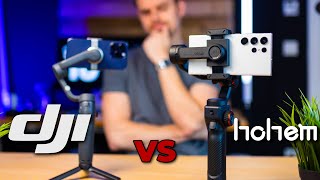 Best Smartphone Gimbal 2023 DJI Osmo Mobile 6 vs Hohem iSteady M6 [upl. by Nawor]